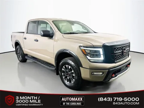 Beige 2024 Nissan Titan PRO-4X for sale in Summerville, SC