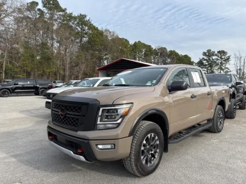 Beige 2024 Nissan Titan PRO-4X for sale in Summerville, SC