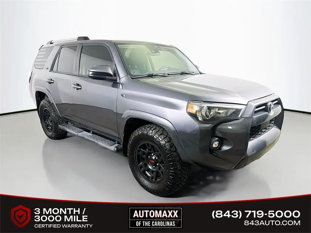 Gray 2021 Toyota 4Runner SR5 for sale in Summerville, SC