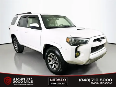 White 2019 Toyota 4Runner TRD Off-Road for sale in Summerville, SC