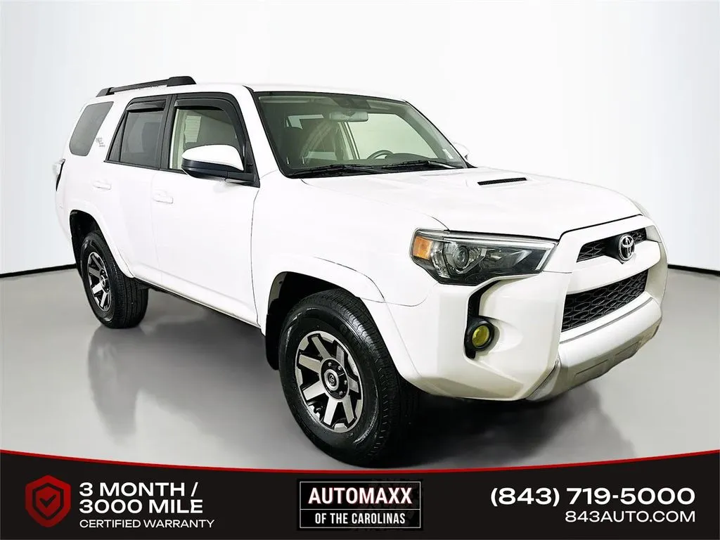 White 2019 Toyota 4Runner TRD Off-Road for sale in Summerville, SC