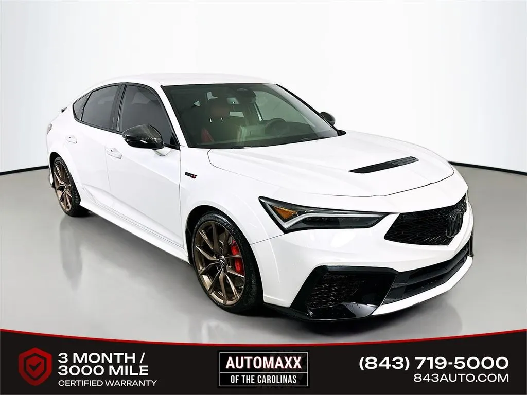 White 2024 Acura Integra Type S for sale in Summerville, SC