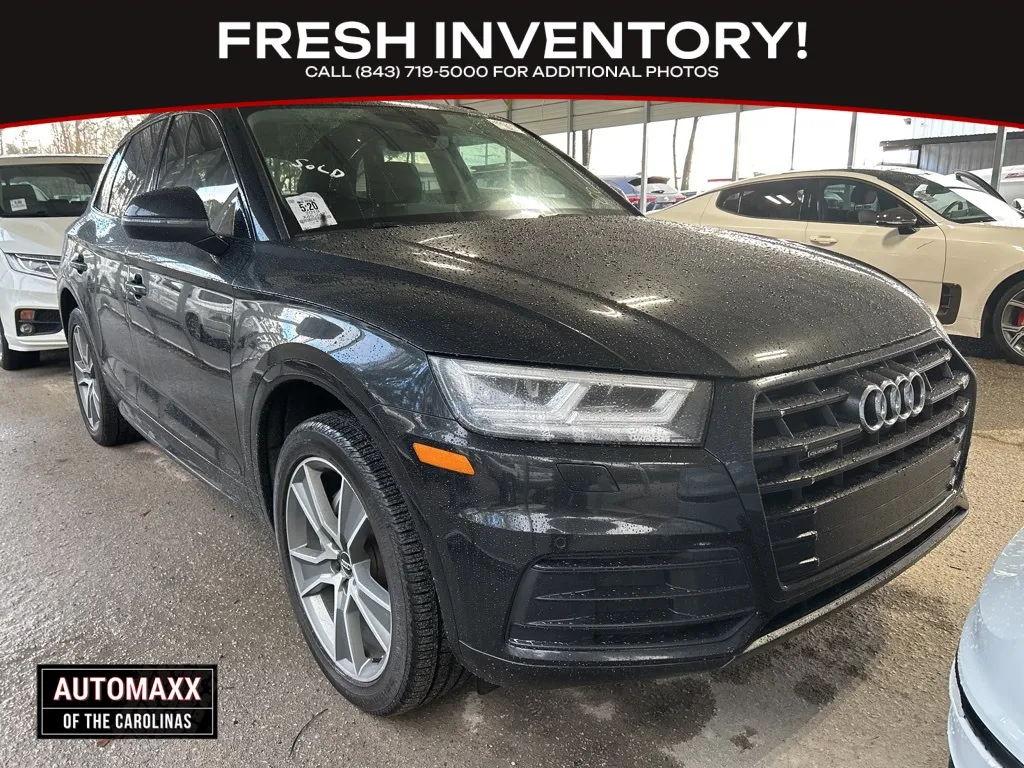 Black 2019 Audi Q5 2.0T Premium Plus for sale in Summerville, SC