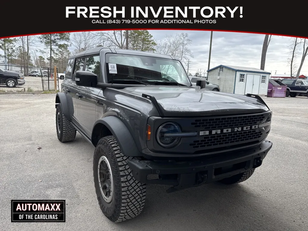 Gray 2021 Ford Bronco Badlands for sale in Summerville, SC