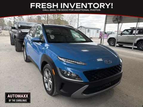 Blue 2022 Hyundai Kona SEL for sale in Summerville, SC