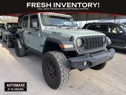 Unknown 2024 Jeep Wrangler Willys for sale in Summerville, SC