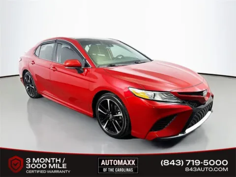 Red 2020 Toyota Camry XSE for sale in Summerville, SC