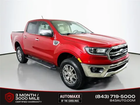 Red 2021 Ford Ranger Lariat for sale in Summerville, SC
