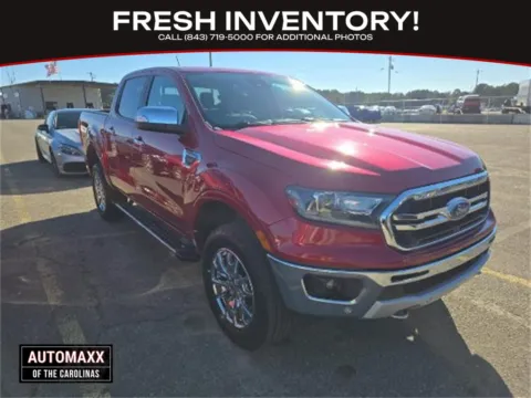 Red 2021 Ford Ranger Lariat for sale in Summerville, SC