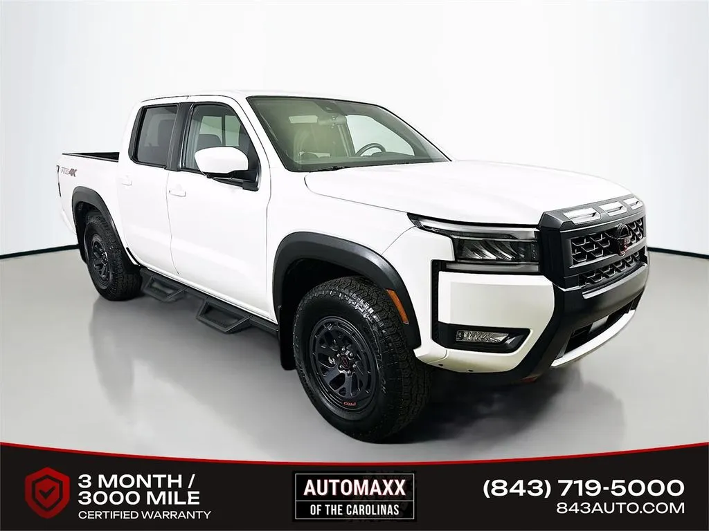 White 2025 Nissan Frontier PRO-4X for sale in Summerville, SC