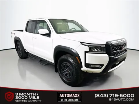 White 2025 Nissan Frontier PRO-4X for sale in Summerville, SC
