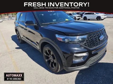 Black 2021 Ford Explorer ST for sale in Summerville, SC