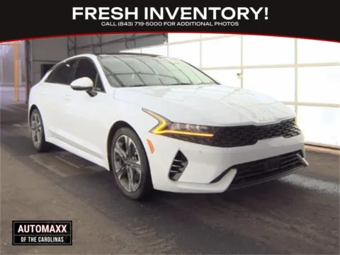 White 2022 Kia K5 EX for sale in Summerville, SC