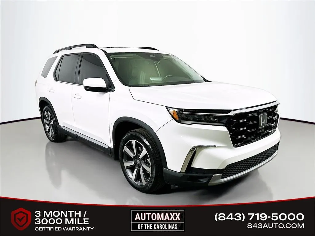 White 2024 Honda Pilot Touring for sale in Summerville, SC