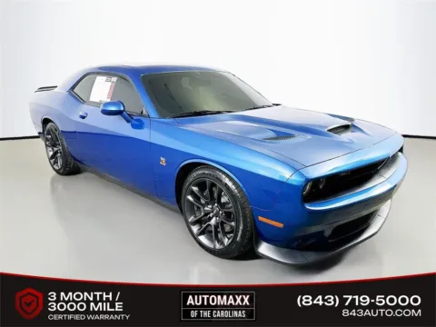 Blue 2020 Dodge Challenger R/T Scat Pack for sale in Summerville, SC