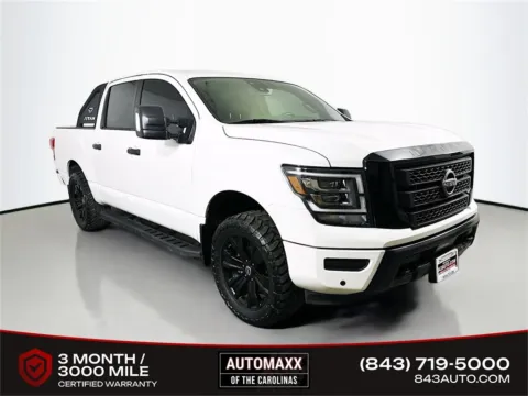 White 2023 Nissan Titan SV for sale in Summerville, SC