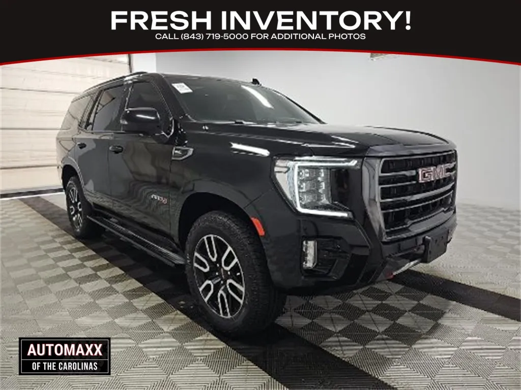 Black 2023 GMC Yukon AT4 for sale in Summerville, SC