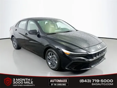Black 2024 Hyundai Elantra SEL for sale in Summerville, SC