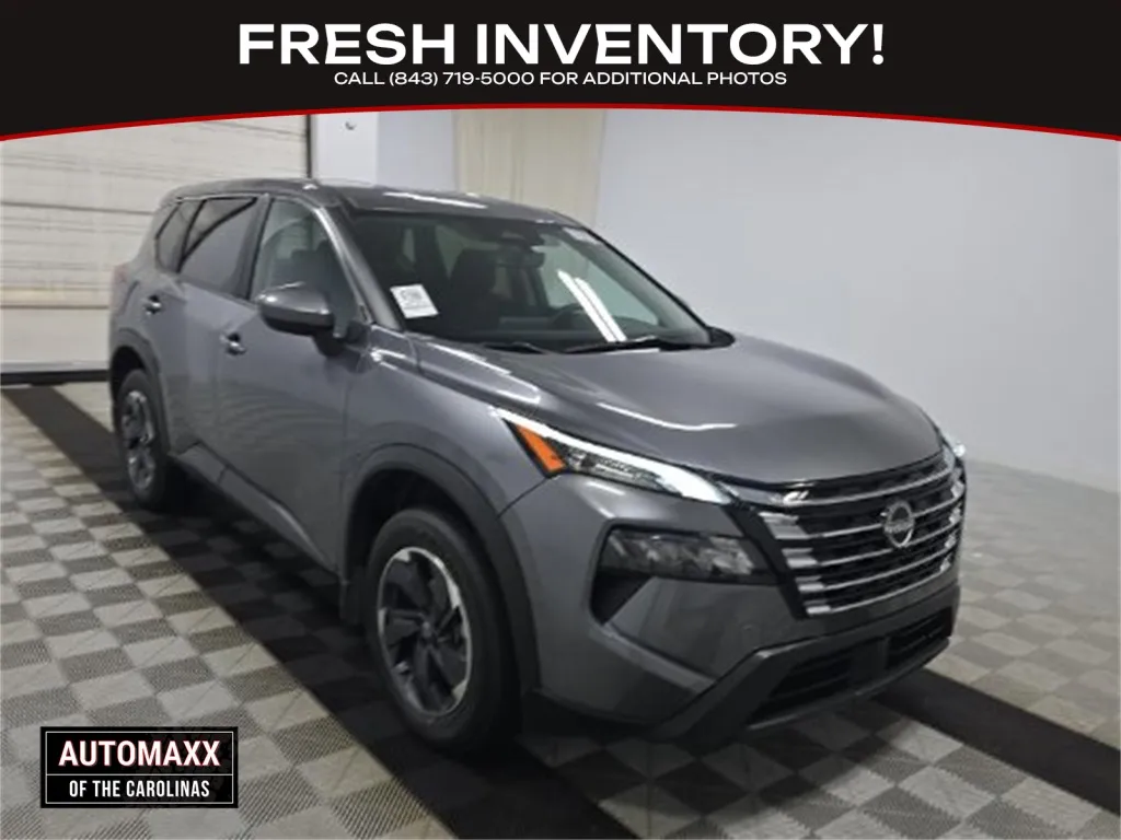 Gray 2024 Nissan Rogue SV for sale in Summerville, SC