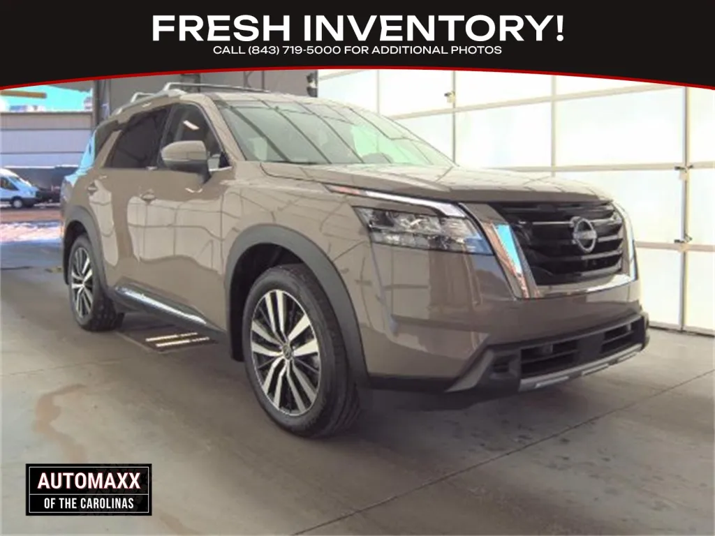 Beige 2024 Nissan Pathfinder Platinum for sale in Summerville, SC