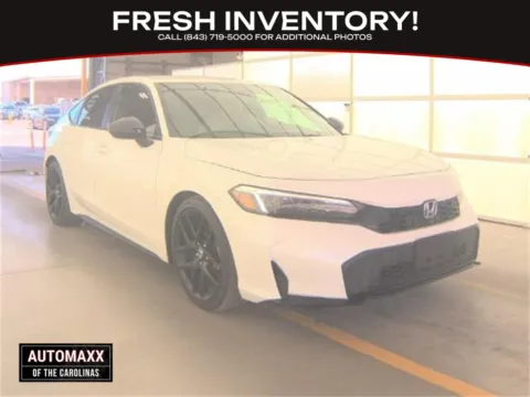 White 2025 Honda Civic Sport for sale in Summerville, SC