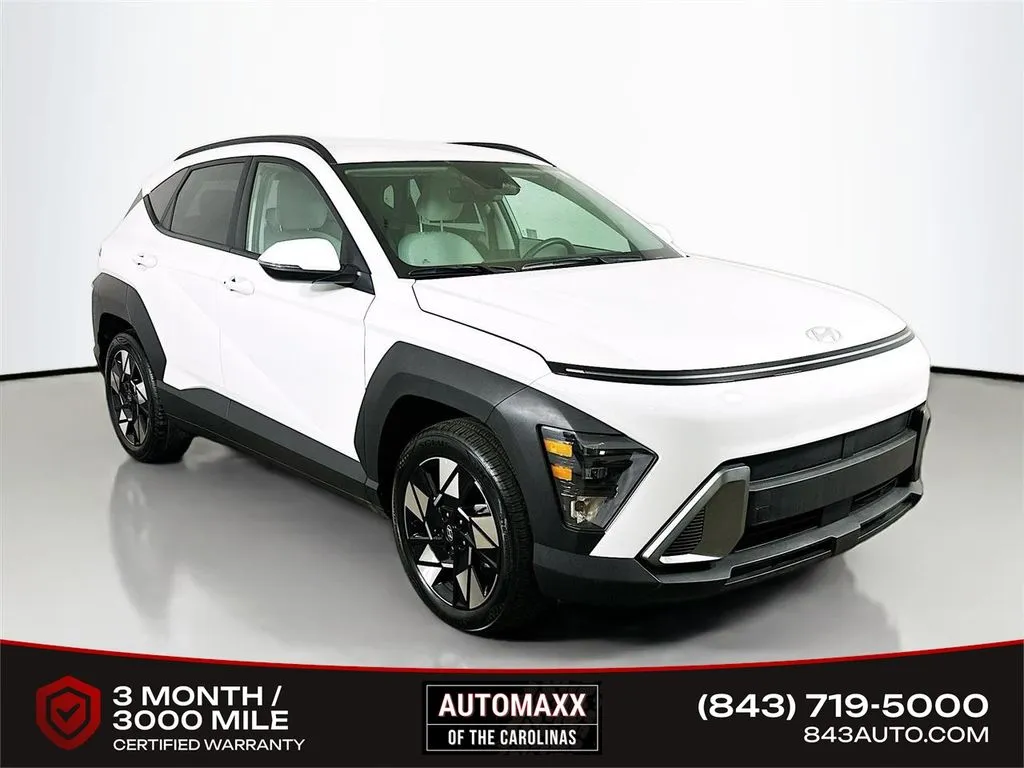 White 2025 Hyundai Kona SEL for sale in Summerville, SC