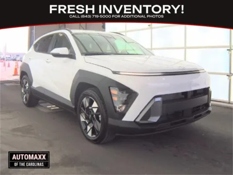 White 2025 Hyundai Kona SEL for sale in Summerville, SC