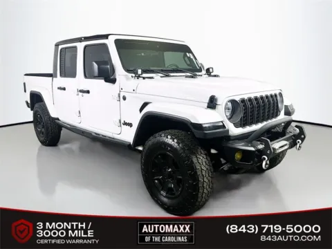 White 2024 Jeep Gladiator Sport for sale in Summerville, SC