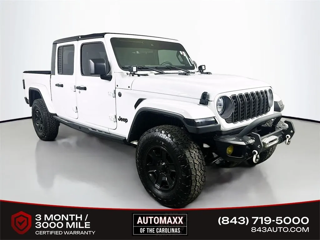 White 2024 Jeep Gladiator Sport for sale in Summerville, SC