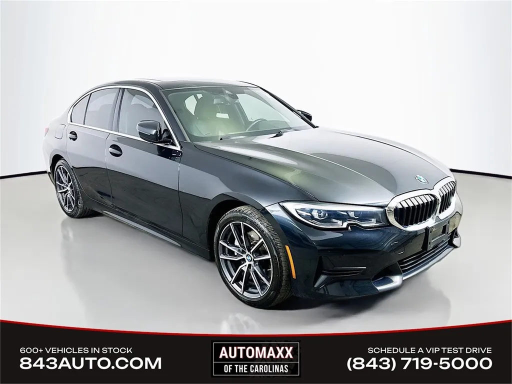 Black 2020 BMW 3 Series 330i xDrive for sale in Summerville, SC