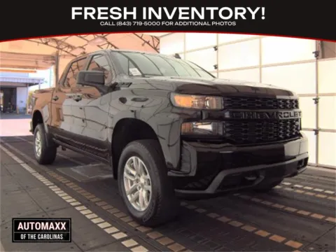 Black 2021 Chevrolet Silverado 1500 Custom Trail Boss for sale in Summerville, SC