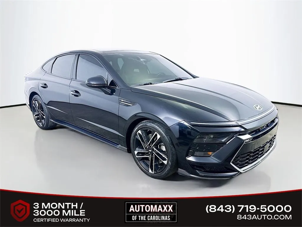 Black 2024 Hyundai Sonata N Line for sale in Summerville, SC