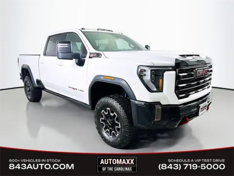 White 2024 GMC Sierra 2500HD AT4X for sale in Summerville, SC