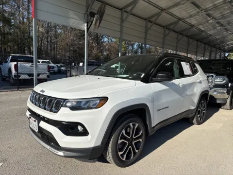 White 2023 Jeep Compass Limited for sale in Summerville, SC