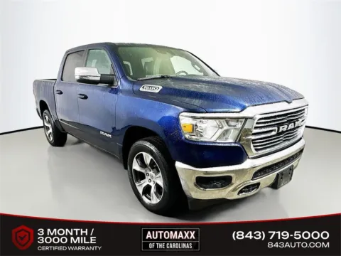 Blue 2024 Ram 1500 Laramie for sale in Summerville, SC