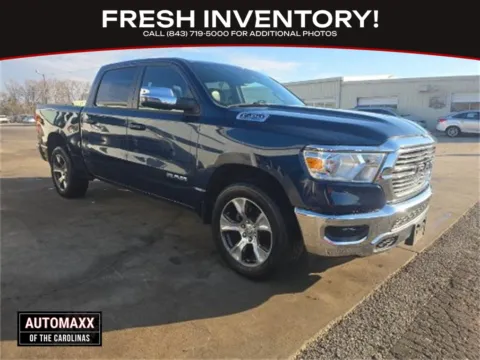 Blue 2024 Ram 1500 Laramie for sale in Summerville, SC