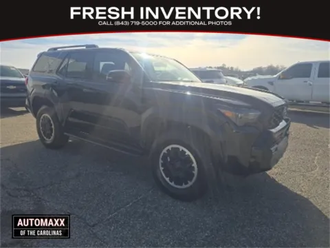 Black 2025 Toyota 4Runner TRD Off-Road for sale in Summerville, SC