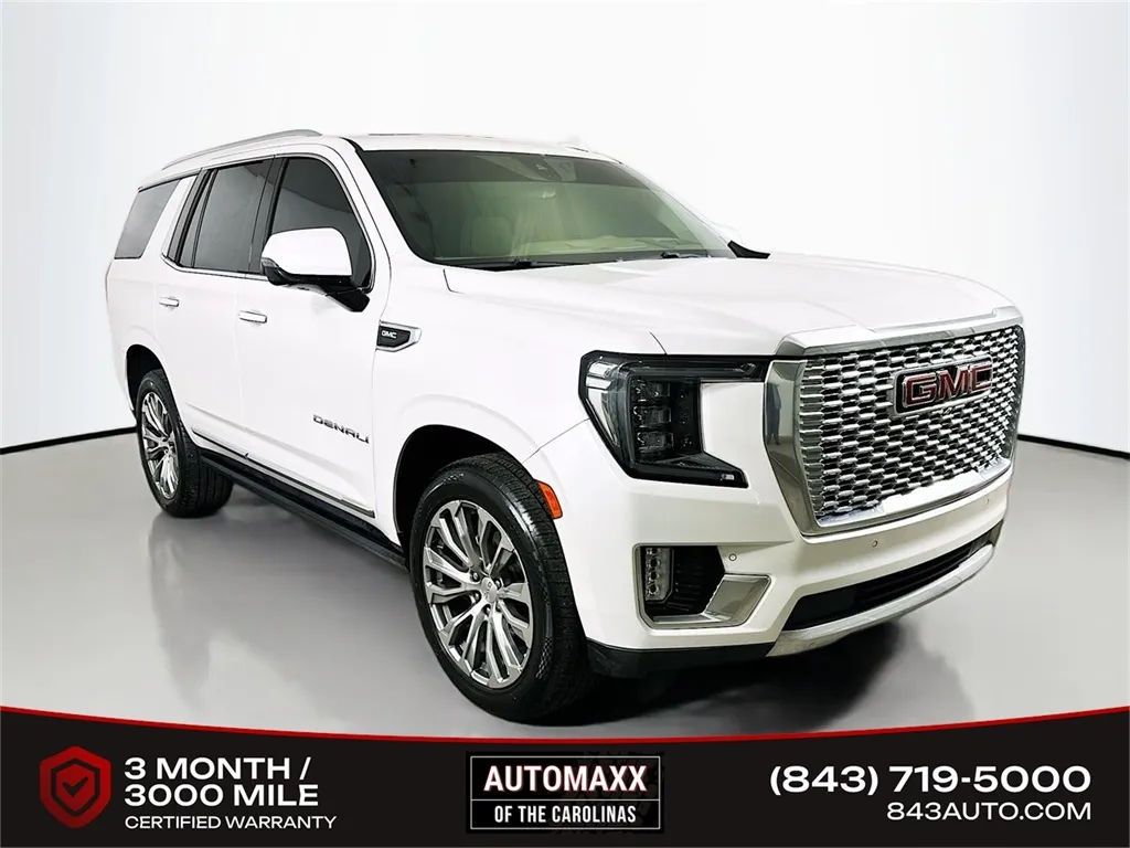 White 2021 GMC Yukon Denali for sale in Summerville, SC