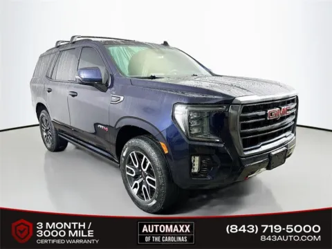 Blue 2023 GMC Yukon AT4 for sale in Summerville, SC