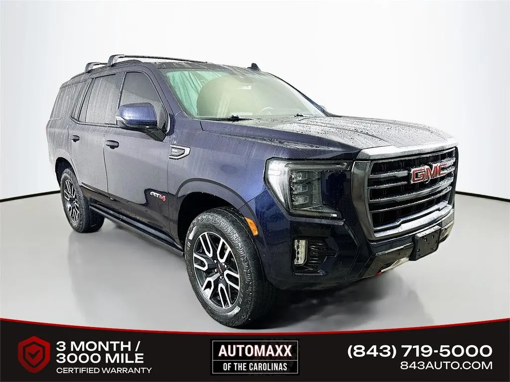 Blue 2023 GMC Yukon AT4 for sale in Summerville, SC