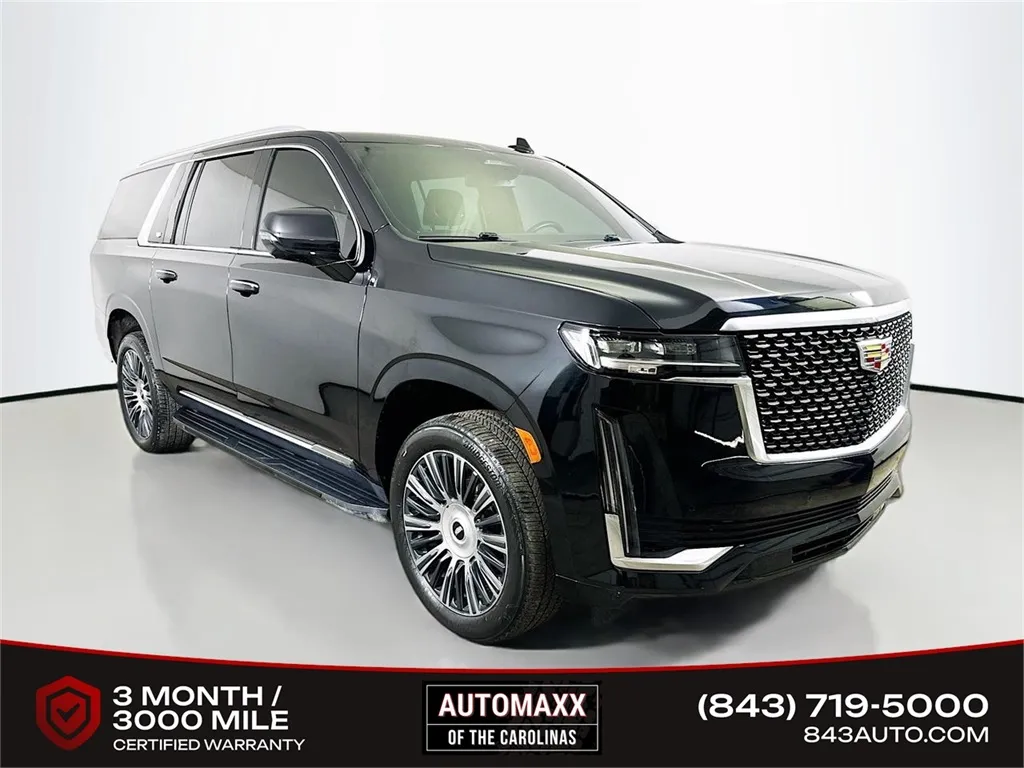 Black 2023 Cadillac Escalade ESV Luxury for sale in Summerville, SC