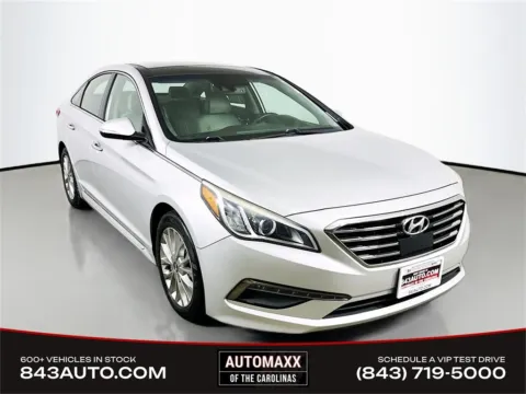 Silver 2015 Hyundai Sonata Limited for sale in Summerville, SC