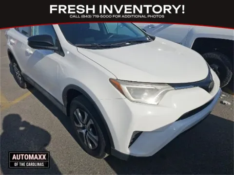 White 2018 Toyota RAV4 LE for sale in Summerville, SC