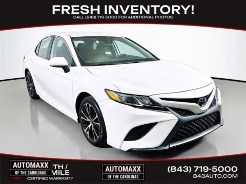 White 2019 Toyota Camry SE for sale in Summerville, SC