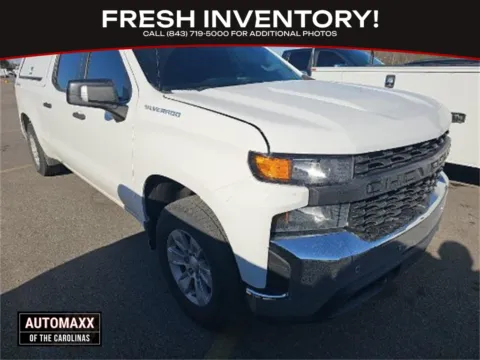 White 2021 Chevrolet Silverado 1500 WT for sale in Summerville, SC