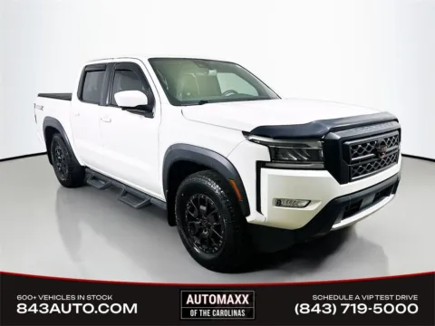 White 2022 Nissan Frontier PRO-X for sale in Summerville, SC