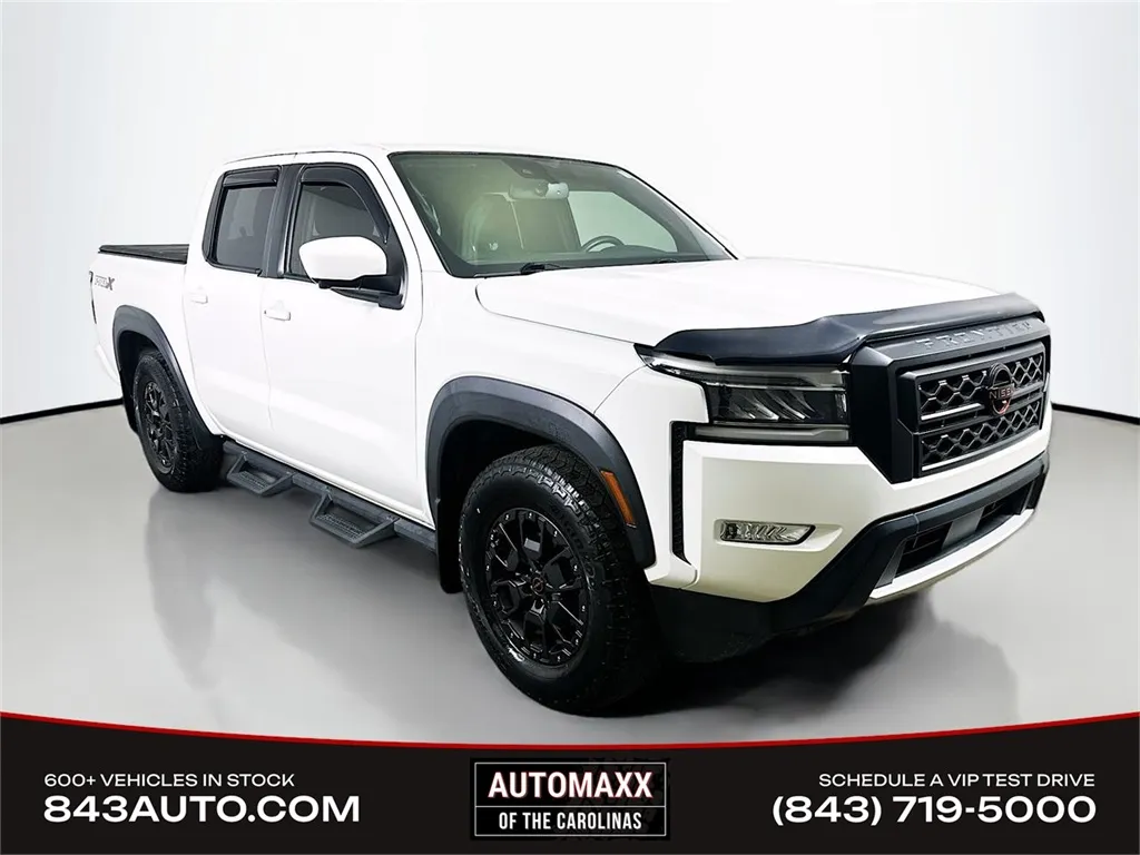 White 2022 Nissan Frontier PRO-X for sale in Summerville, SC