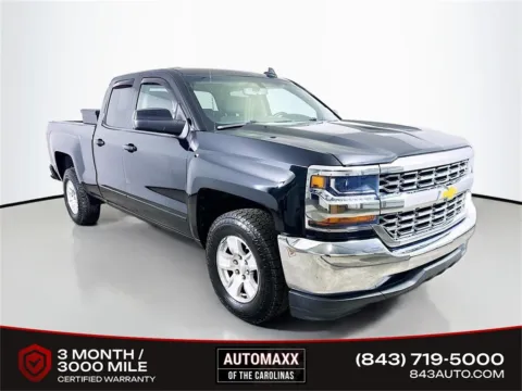 Black 2018 Chevrolet Silverado 1500 LT for sale in Summerville, SC
