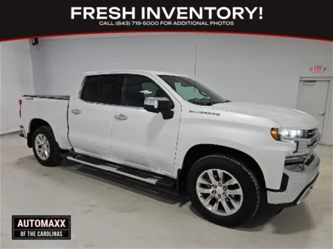 White 2022 Chevrolet Silverado 1500 LTD LTZ for sale in Summerville, SC