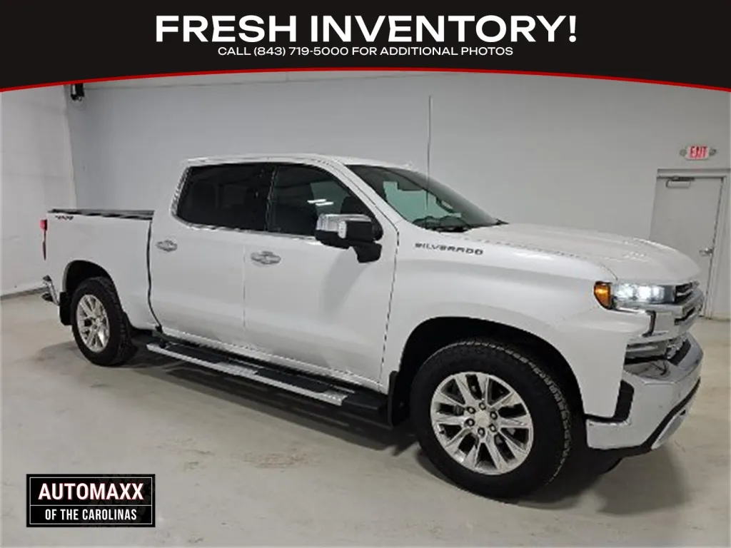 White 2022 Chevrolet Silverado 1500 LTD LTZ for sale in Summerville, SC